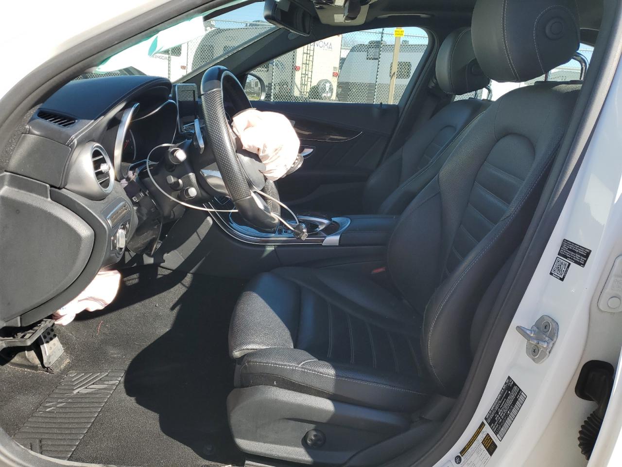 2015 Mercedes-Benz C-klasse VIN 55SWF6GB5FU028081 Copart auction photo, front end damage thumbnail 7