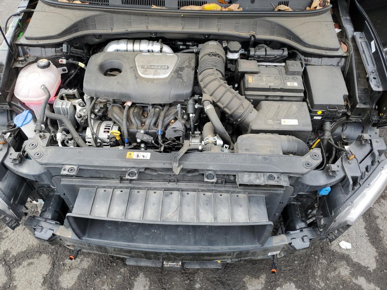 2021 Hyundai Kona VIN KM8K5CA51MU730631 Copart auction photo, front end / side damage thumbnail 11
