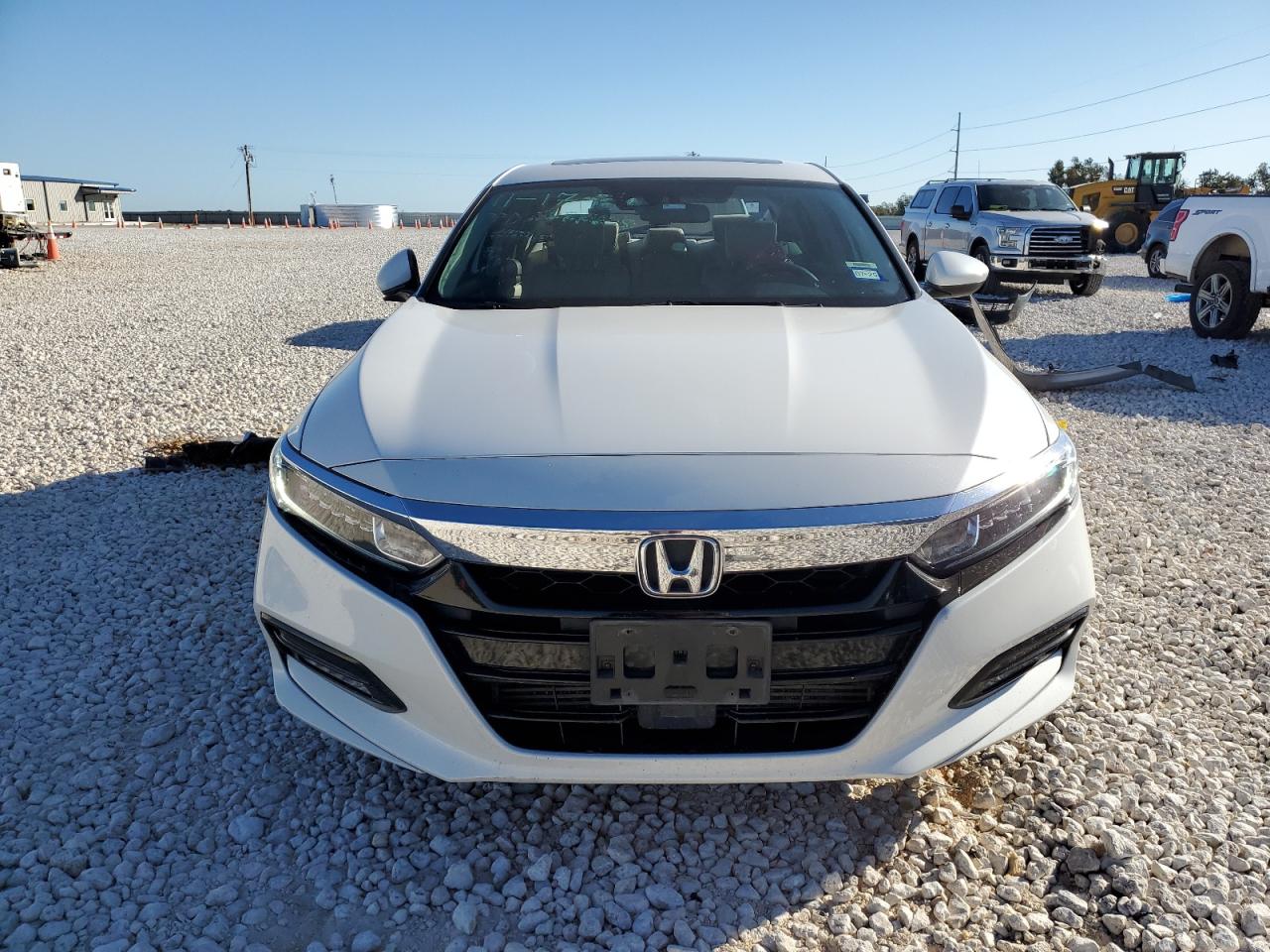 2018 Honda Accord VIN 1HGCV1F41JA112270 Copart auction photo, rear end / side damage thumbnail 5