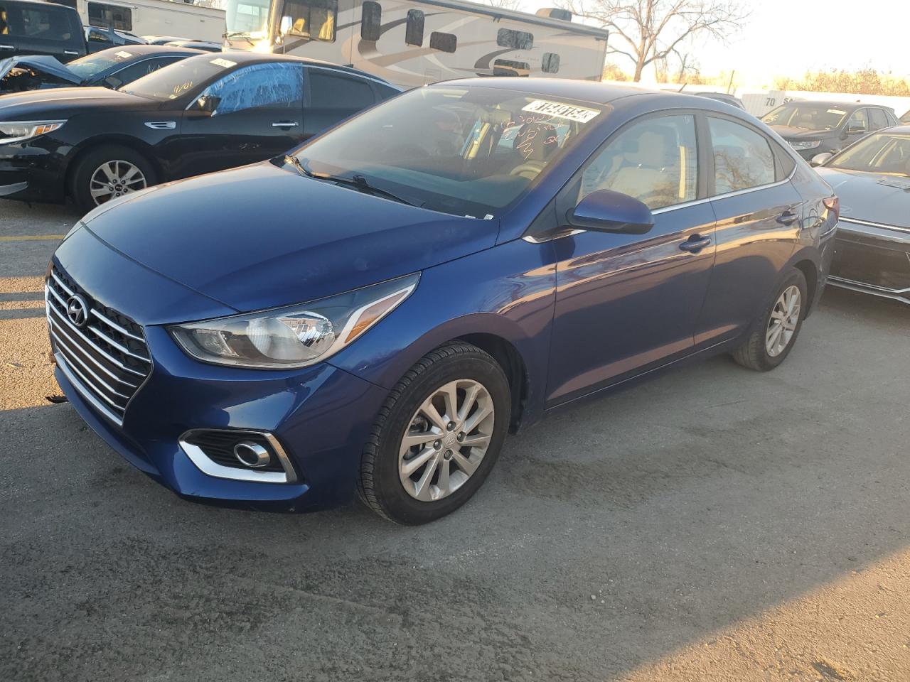 2022 Hyundai Accent VIN 3KPC24A6XNE170513