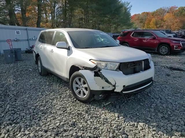 2013 Toyota Highlander VIN 5TDBK3EH5DS250453 Copart auction photo, front end / rear end damage thumbnail 12