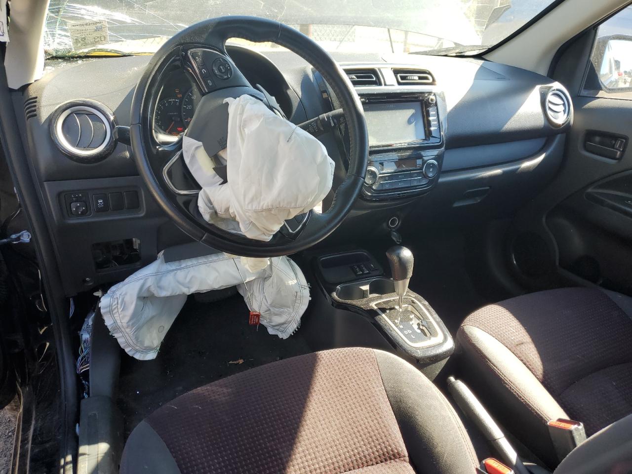 2020 Mitsubishi Mirage VIN ML32F4FJ9LHF05836 Copart auction photo, front end damage thumbnail 8