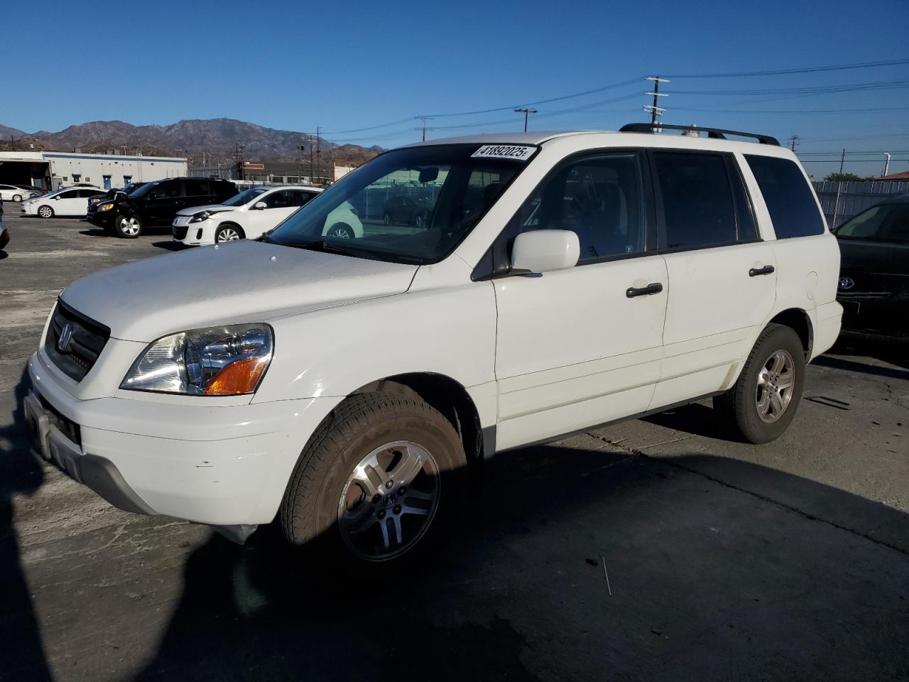 2003 Honda Pilot VIN 2HKYF18463H514246