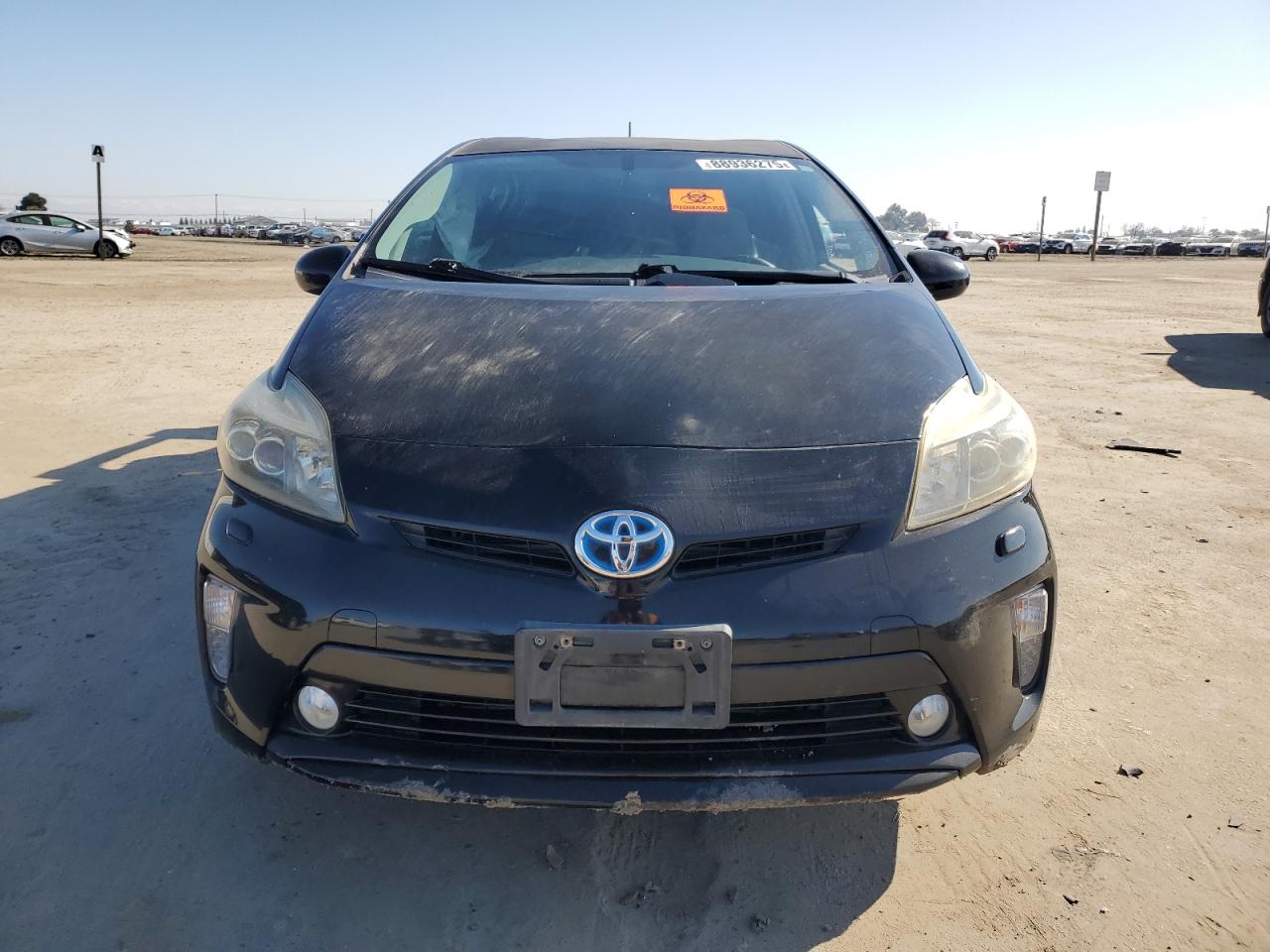 2012 Toyota Prius VIN JTDKN3DU1C1518514 Copart auction photo, rear end / side damage thumbnail 5