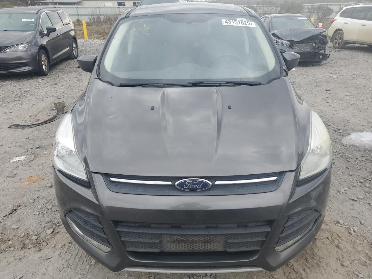 2016 Ford Escape VIN 1FMCU0G77GUA24993 Copart auction photo, front end / side damage thumbnail 5