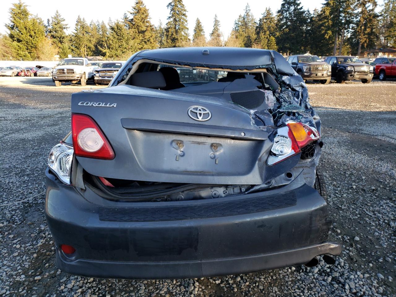 2010 Toyota Corolla VIN 2T1BU4EE6AC419728 Copart auction photo, all over damage thumbnail 6