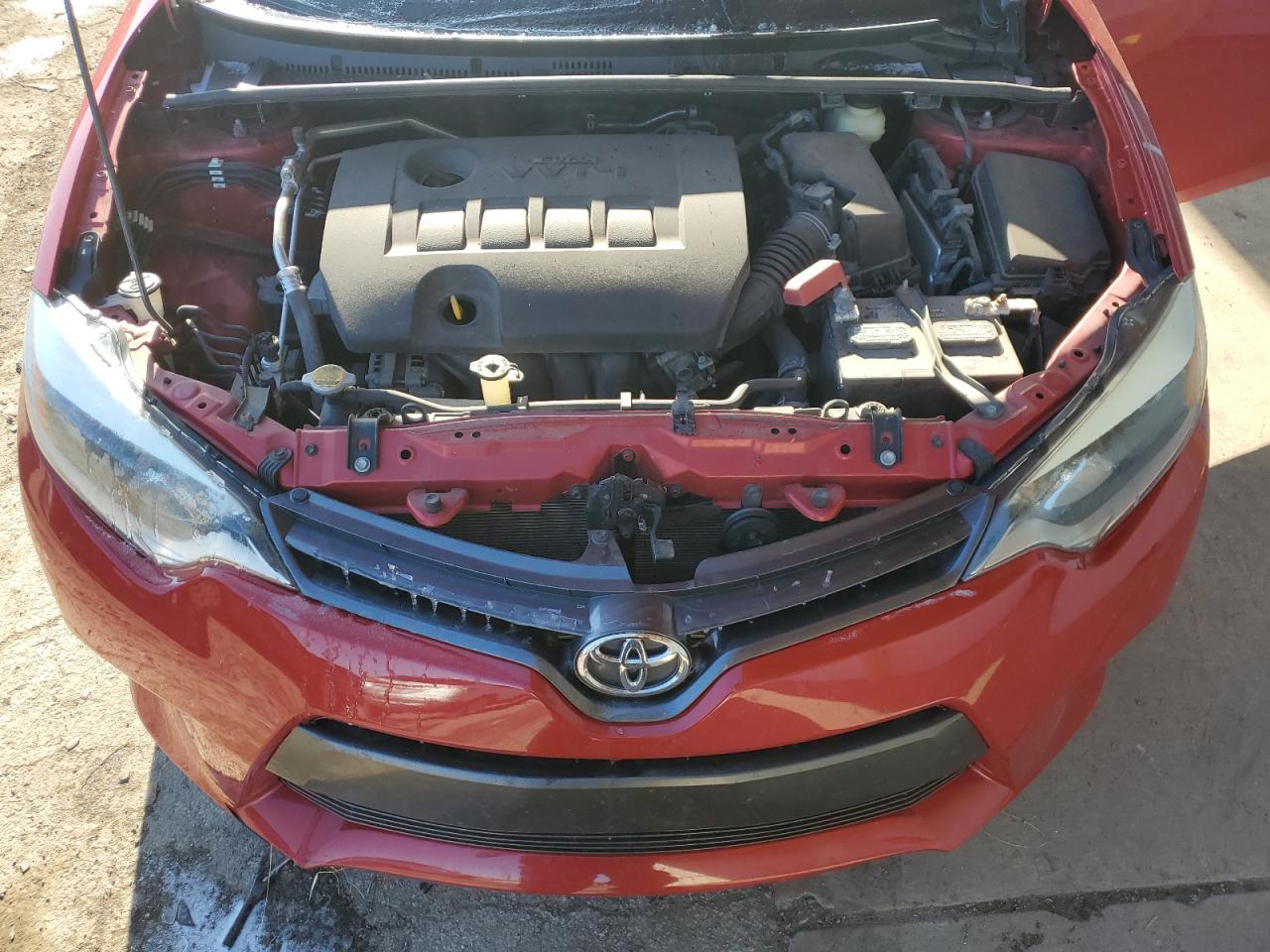 2016 Toyota Corolla VIN 2T1BURHEXGC689935 Copart auction photo, rear end damage thumbnail 12