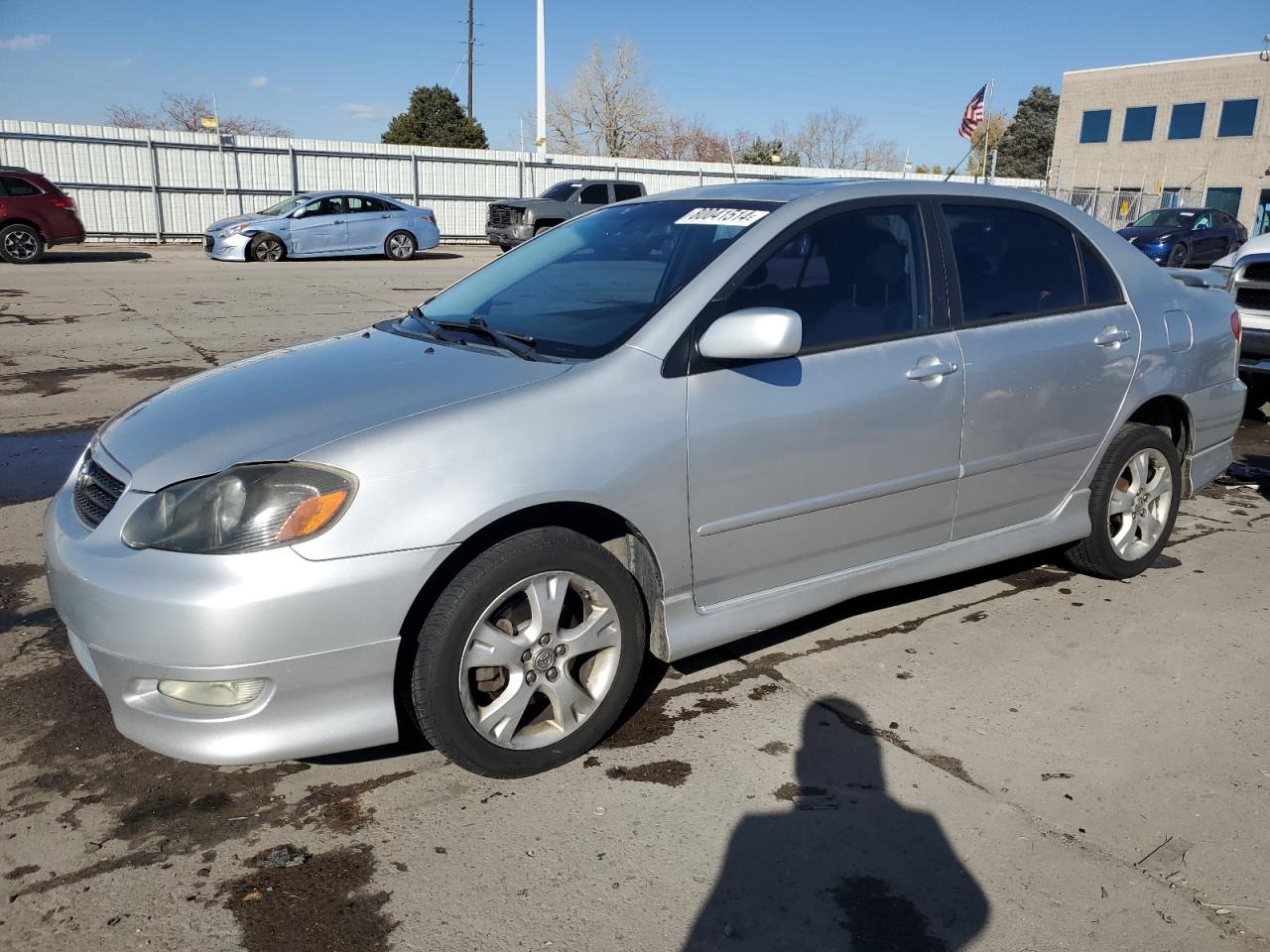 2005 Toyota Corolla VIN 2T1BY32E55C321007