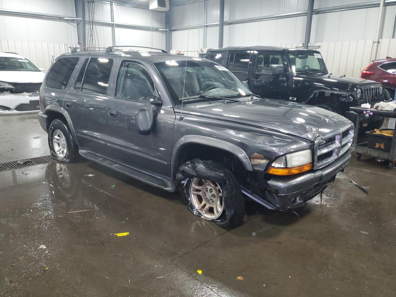 2003 Dodge Durango VIN 1D4HS58N93F507834 Copart auction photo, all over damage thumbnail 4