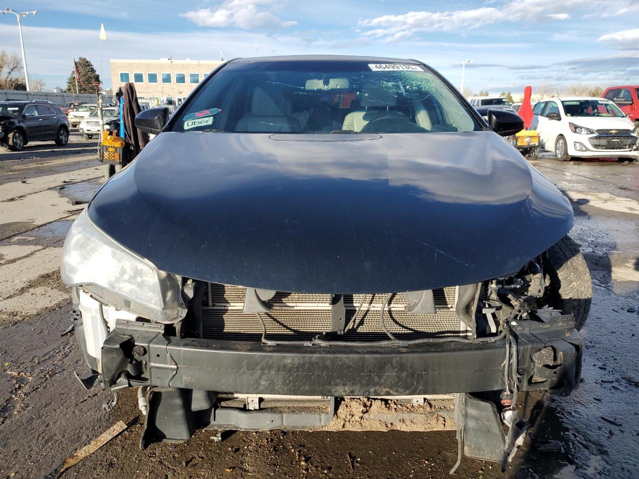 2017 Toyota Camry VIN 4T1BD1FK3HU204092 Copart auction photo, front end damage thumbnail 5