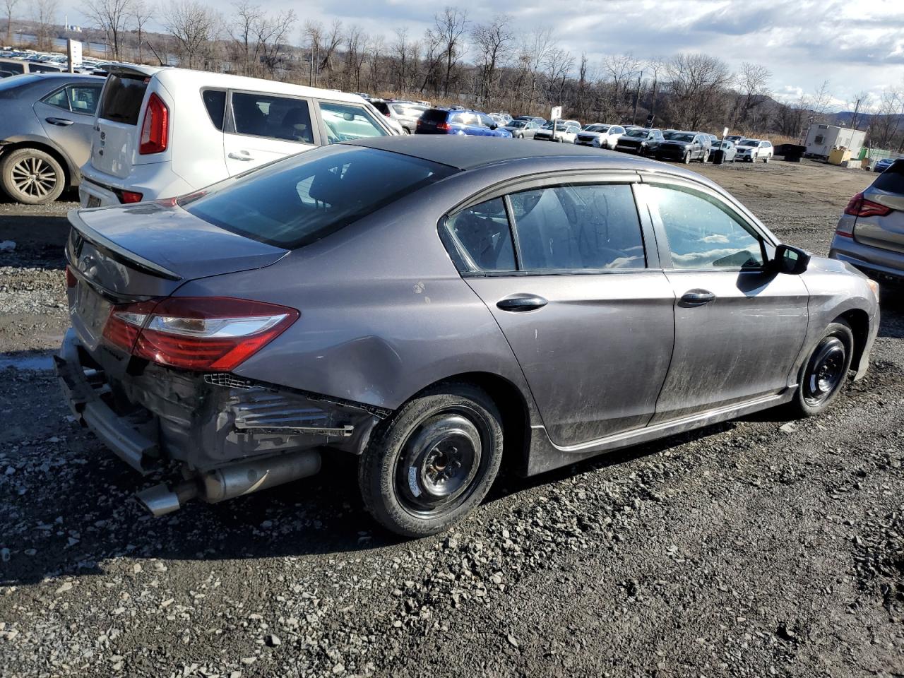 2016 Honda Accord VIN 1HGCR2F54GA184589 Copart auction photo, rear end / minor dent/scratches damage thumbnail 3