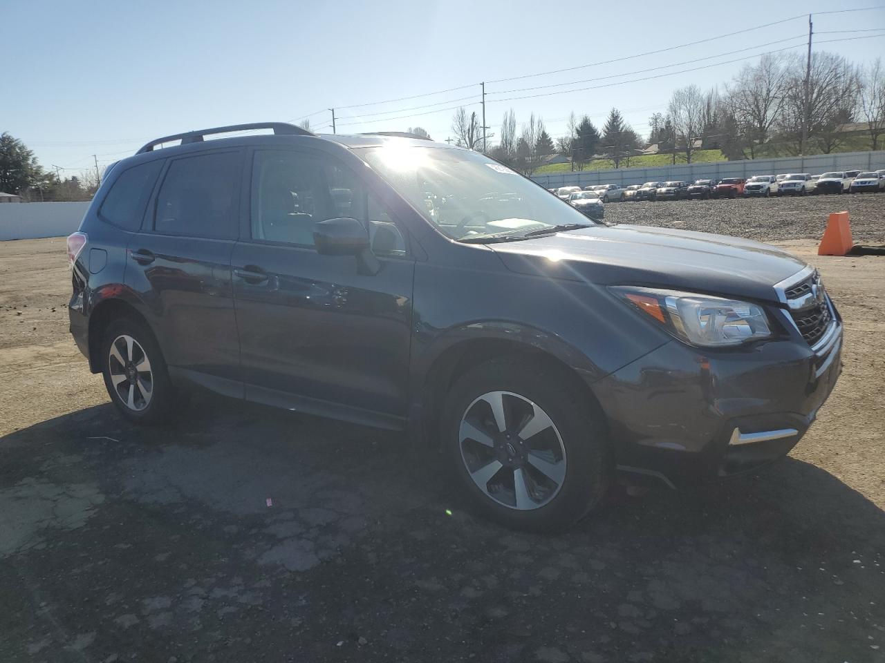 2018 Subaru Forester VIN JF2SJAEC7JH510459 Copart auction photo, rear end damage thumbnail 4