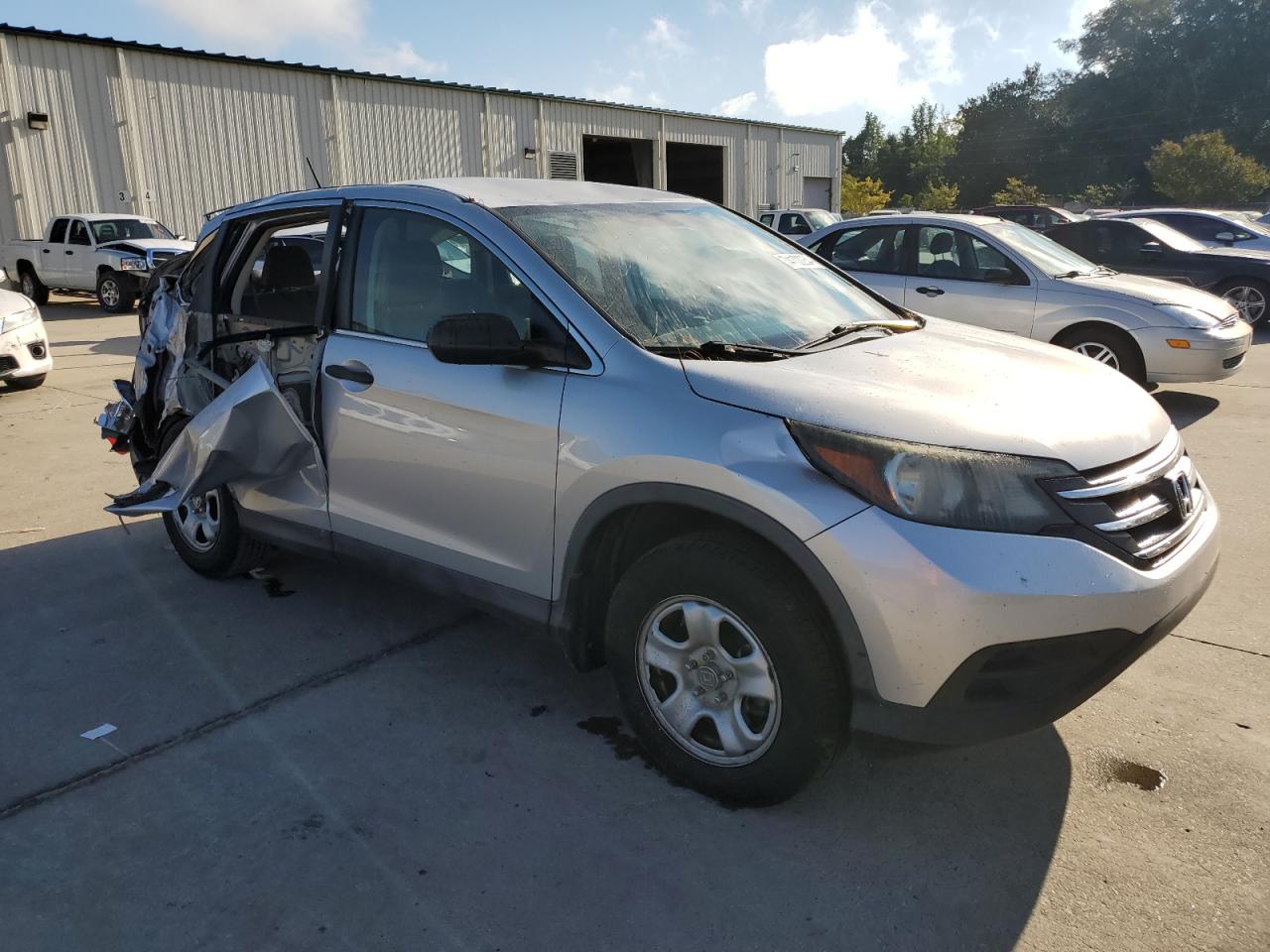 2014 Honda CR-V VIN 2HKRM3H38EH505676 Copart auction photo, side damage thumbnail 4