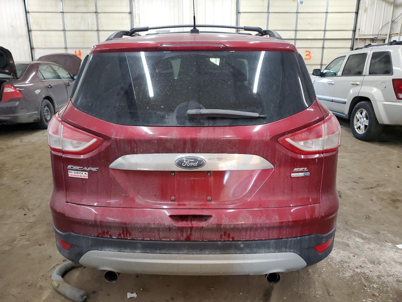 2013 Ford Escape VIN 1FMCU9HX5DUD33392 Copart auction photo, front end damage thumbnail 6