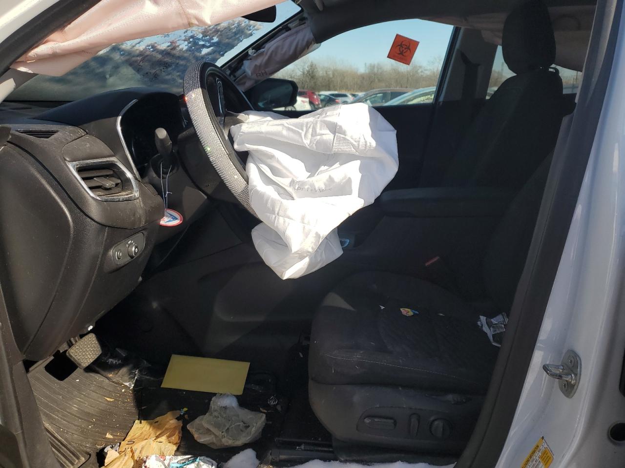 2019 Chevrolet Equinox VIN 3GNAXJEV7KS601161 Copart auction photo, front end damage thumbnail 7