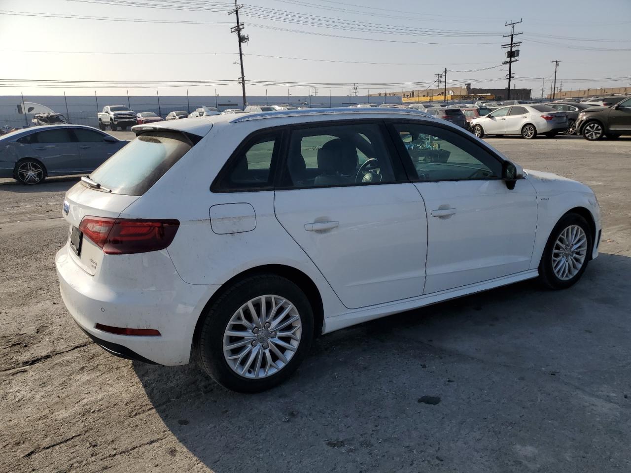 2016 Audi A3 VIN WAUVPBFFXGA116655 Copart auction photo, side / front end damage thumbnail 3