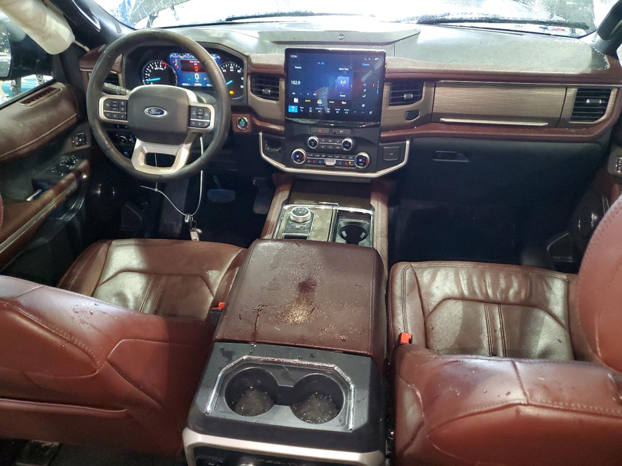 2023 Ford Expedition VIN 1FMJU1K87PEA05562 Copart auction photo, all over / top/roof damage thumbnail 8