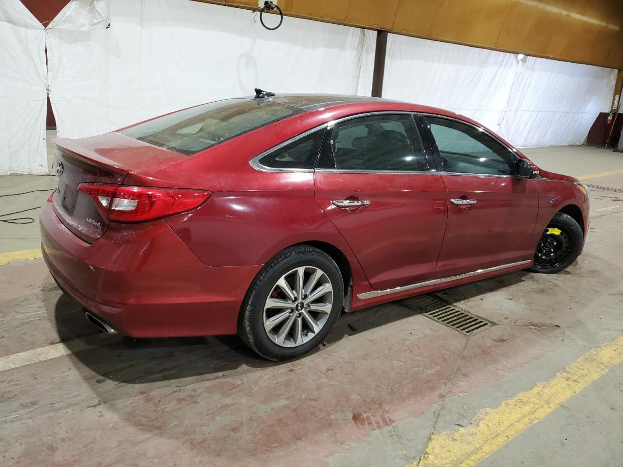 2016 Hyundai Sonata VIN 5NPE34AF7GH315429 Copart auction photo, all over damage thumbnail 3