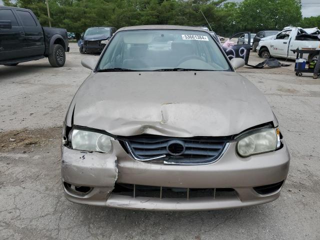 2002 Toyota Corolla VIN 2T1BR12E92C517481 Copart auction photo, front end damage thumbnail 5