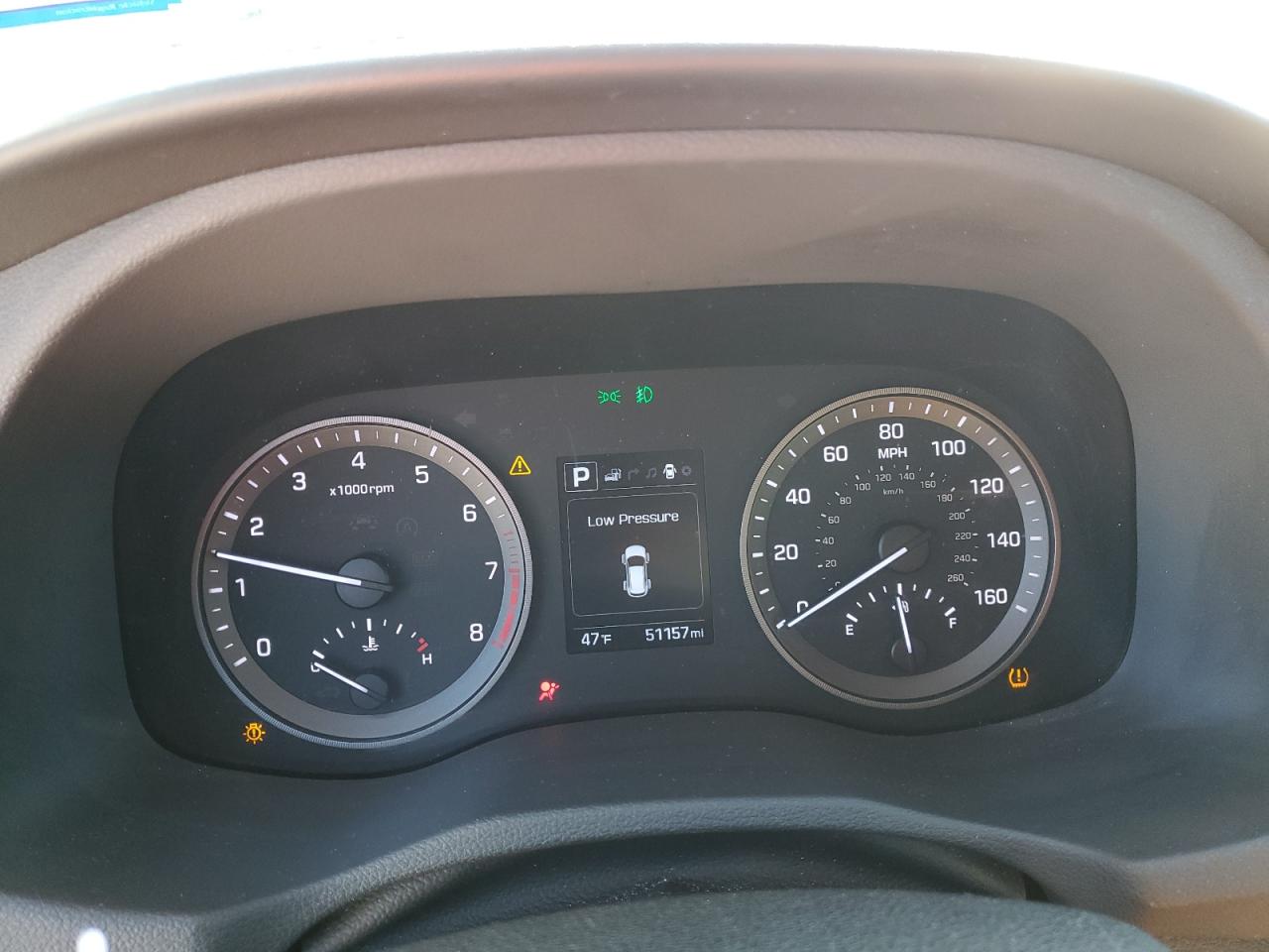 2018 Hyundai Tucson VIN KM8J33A49JU632984 Copart auction photo, front end / side damage thumbnail 9