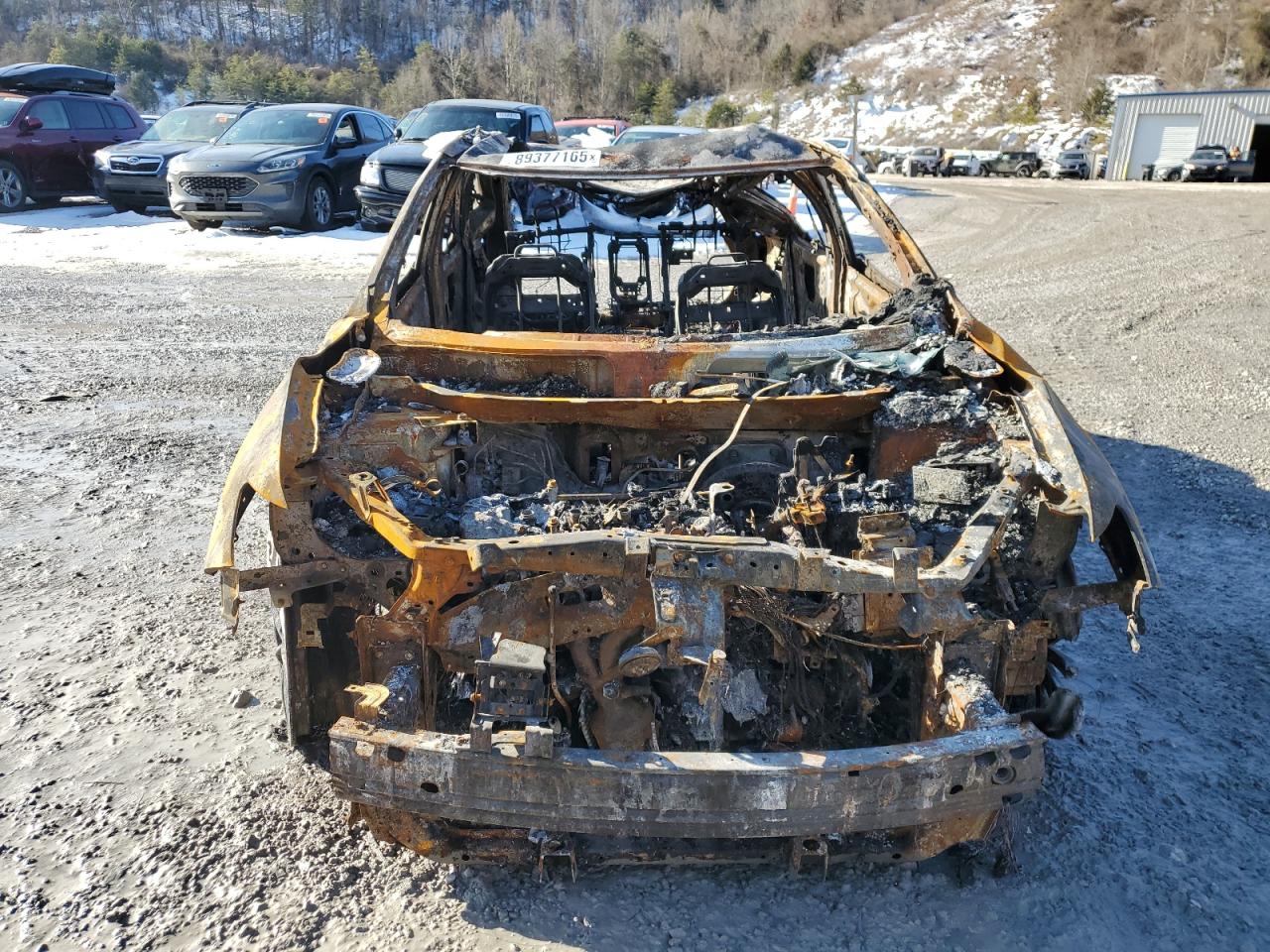 2014 Nissan Rogue VIN 5N1AT2MV6EC775577 Copart auction photo, burn damage thumbnail 5