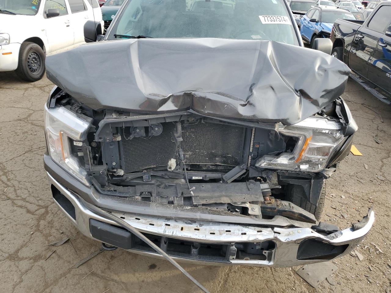 2018 Ford F-150 VIN 1FTEW1EP4JFA16054 Copart auction photo, front end damage thumbnail 12
