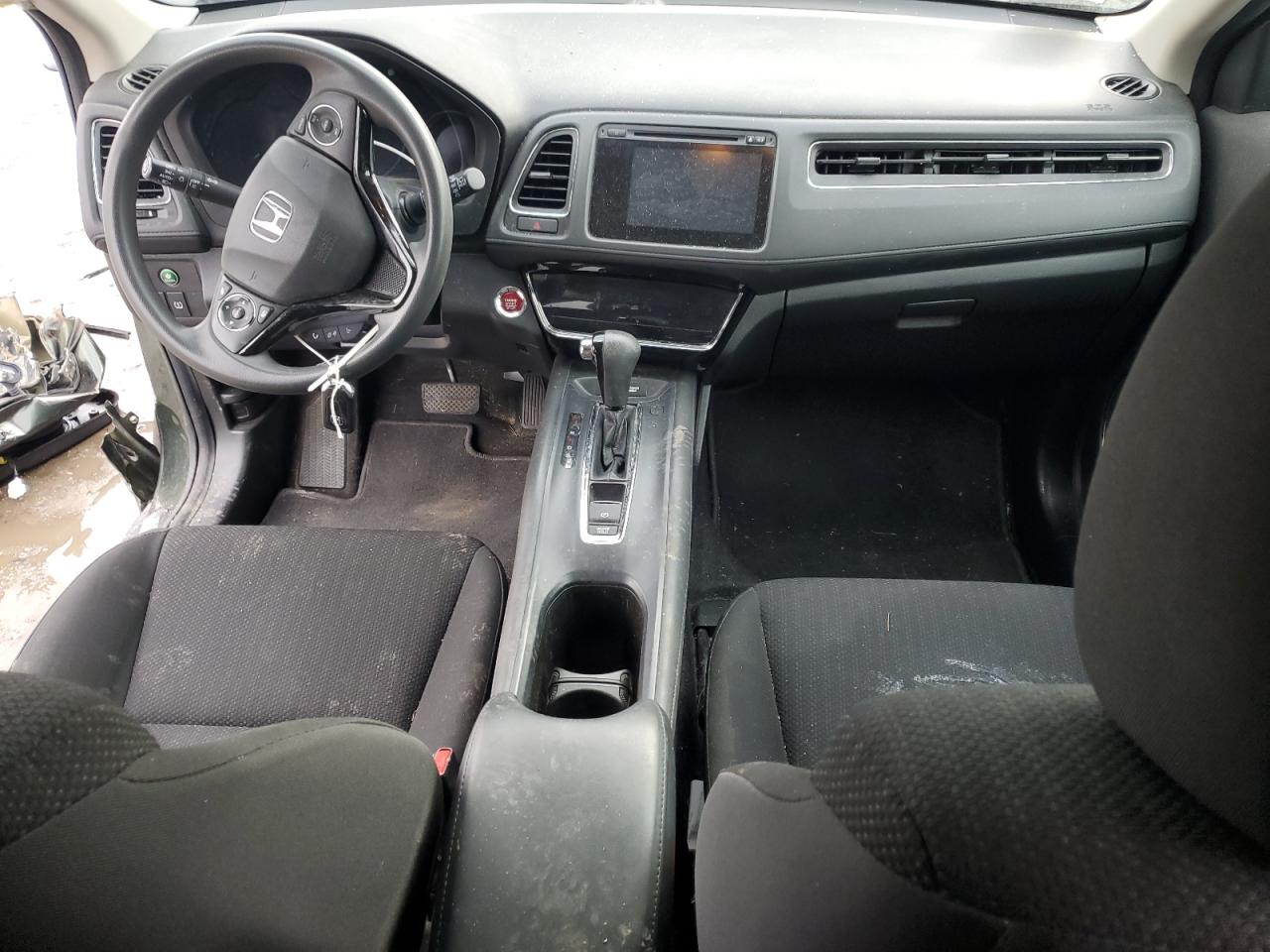 2018 Honda HR-V VIN 3CZRU6H50JM706604 Copart auction photo, side / front end damage thumbnail 8
