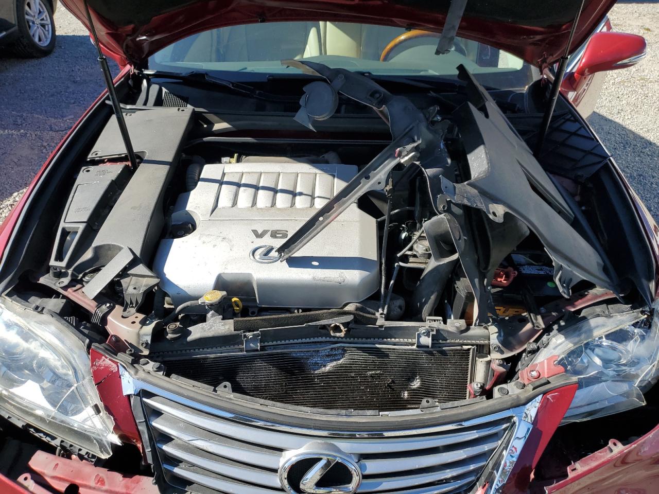 2010 Lexus ES VIN JTHBK1EG7A2360935 Copart auction photo, front end damage thumbnail 11