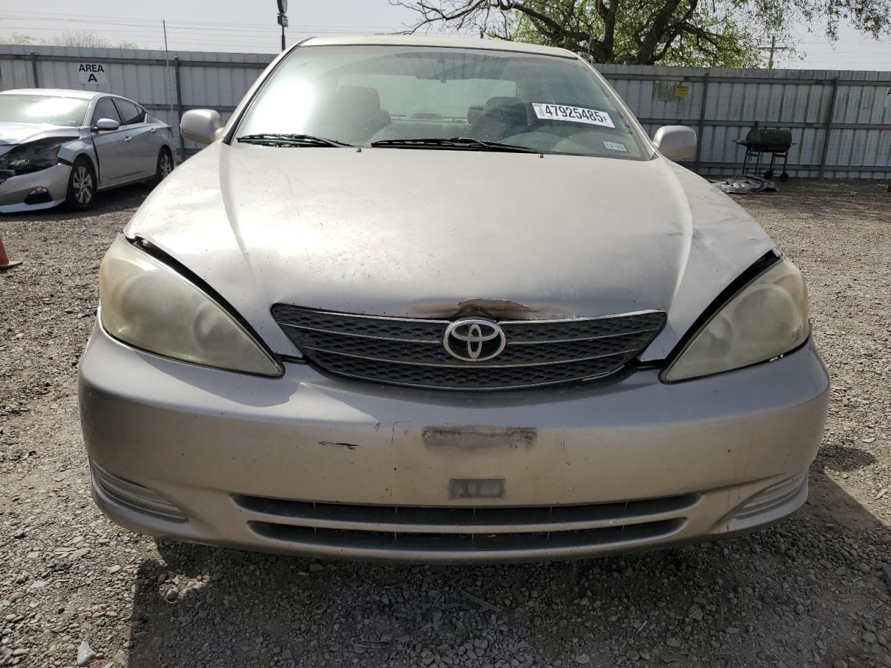 2004 Toyota Camry VIN 4T1BE32K94U873458 Copart auction photo, front end / rear end damage thumbnail 5