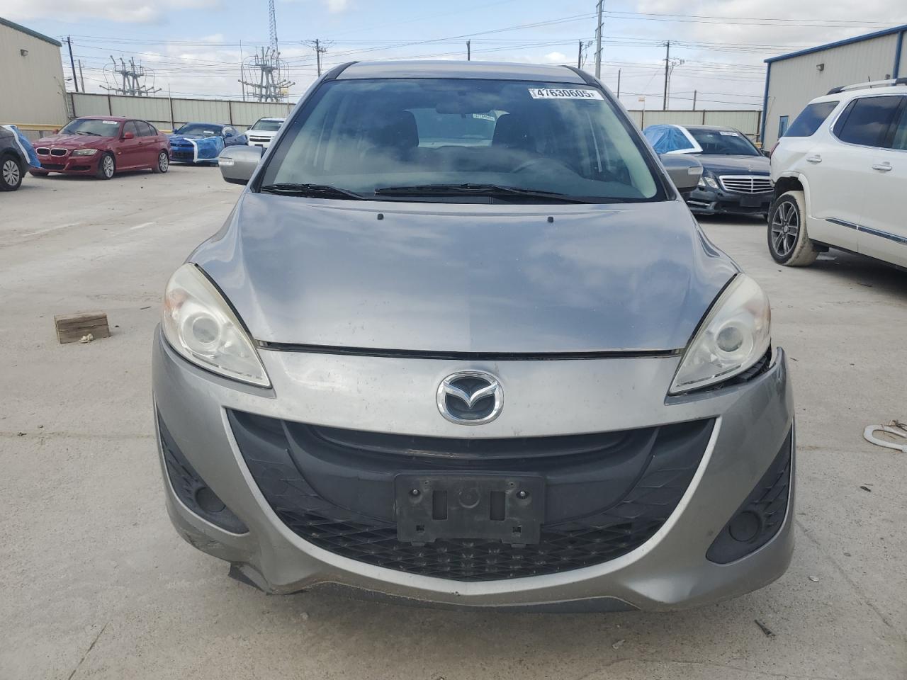 2013 Mazda 5 VIN JM1CW2BLXD0147334 Copart auction photo, rear end / side damage thumbnail 5