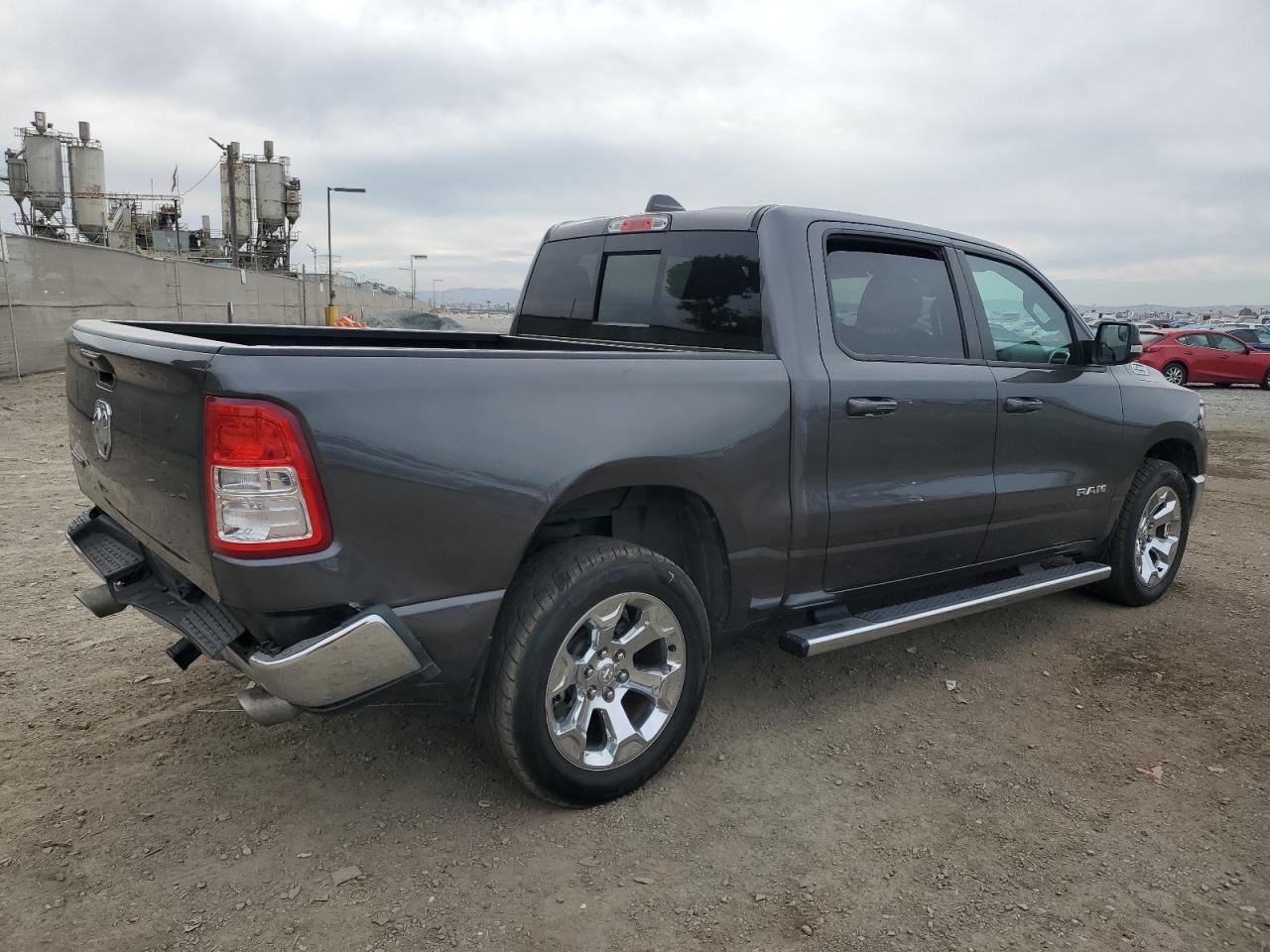 2021 RAM 1500 VIN 1C6RREFT4MN631569 Copart auction photo, rear end damage thumbnail 3