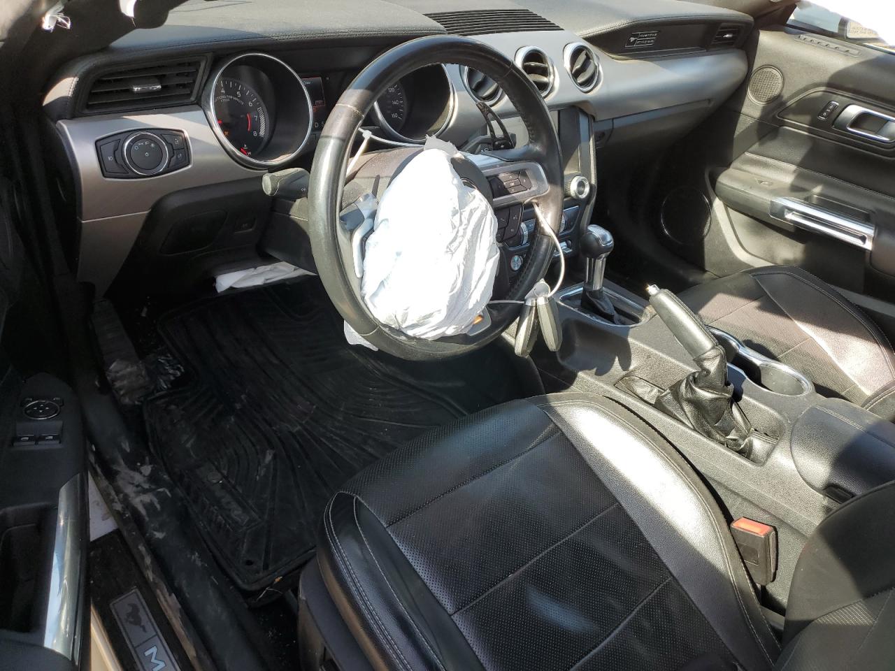 2020 Ford Mustang VIN 1FA6P8TH0L5112493 Copart auction photo, front end / undercarriage damage thumbnail 8