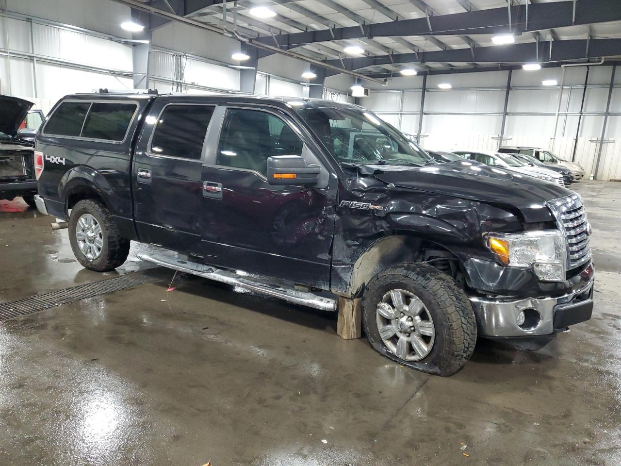 2010 Ford F-150 VIN 1FTFW1EV1AFD56667 Copart auction photo, front end / side damage thumbnail 4