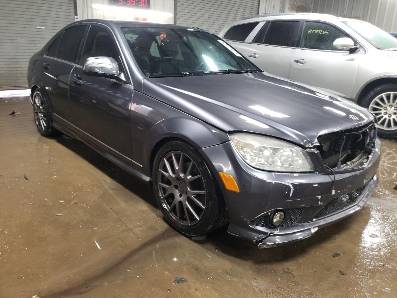 2008 Mercedes-Benz C-klasse VIN WDDGF81X48F109969 Copart auction photo, front end damage thumbnail 4