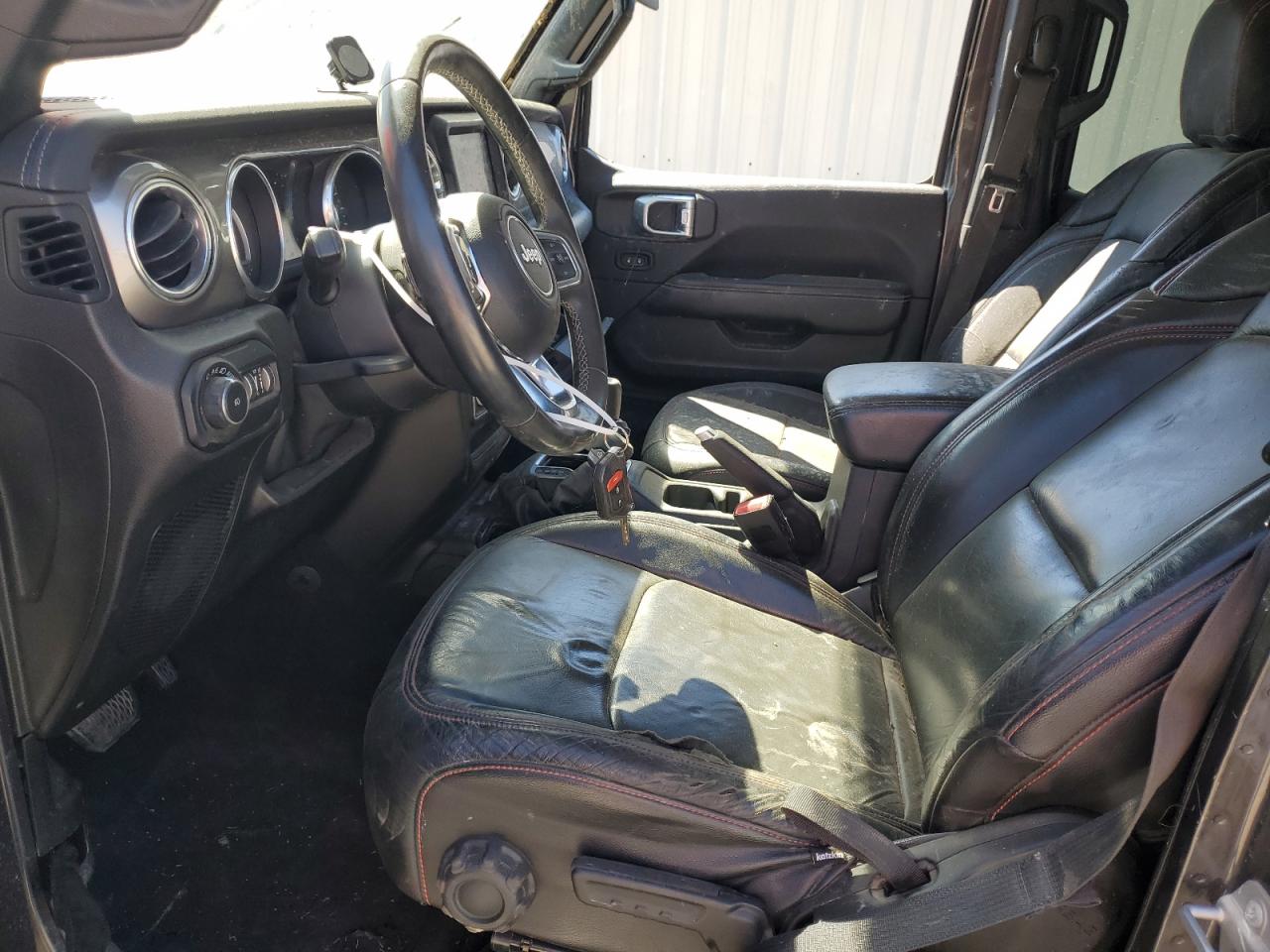 2018 Jeep Wrangler VIN 1C4HJXEN5JW203509 Copart auction photo, mechanical damage thumbnail 7