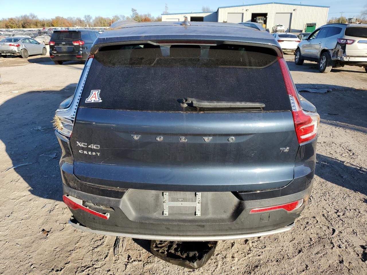 2022 Volvo XC40 VIN YV4AC2HL9N2736059 Copart auction photo, all over damage thumbnail 6