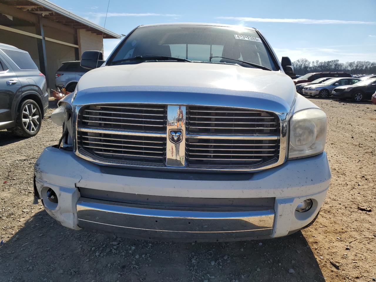 2008 Dodge RAM VIN 1D3HA18218J193803 Copart auction photo, front end damage thumbnail 5