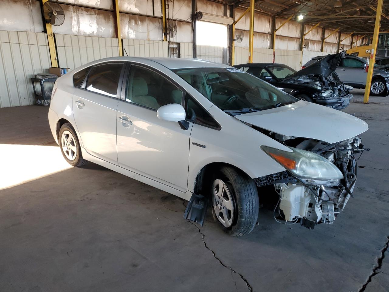 2010 Toyota Prius VIN JTDKN3DU7A0013516 Copart auction photo, front end / mechanical damage thumbnail 4