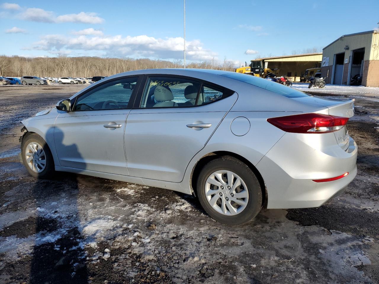 2018 Hyundai Elantra VIN 5NPD74LF6JH277213 Copart auction photo, front end / side damage thumbnail 2