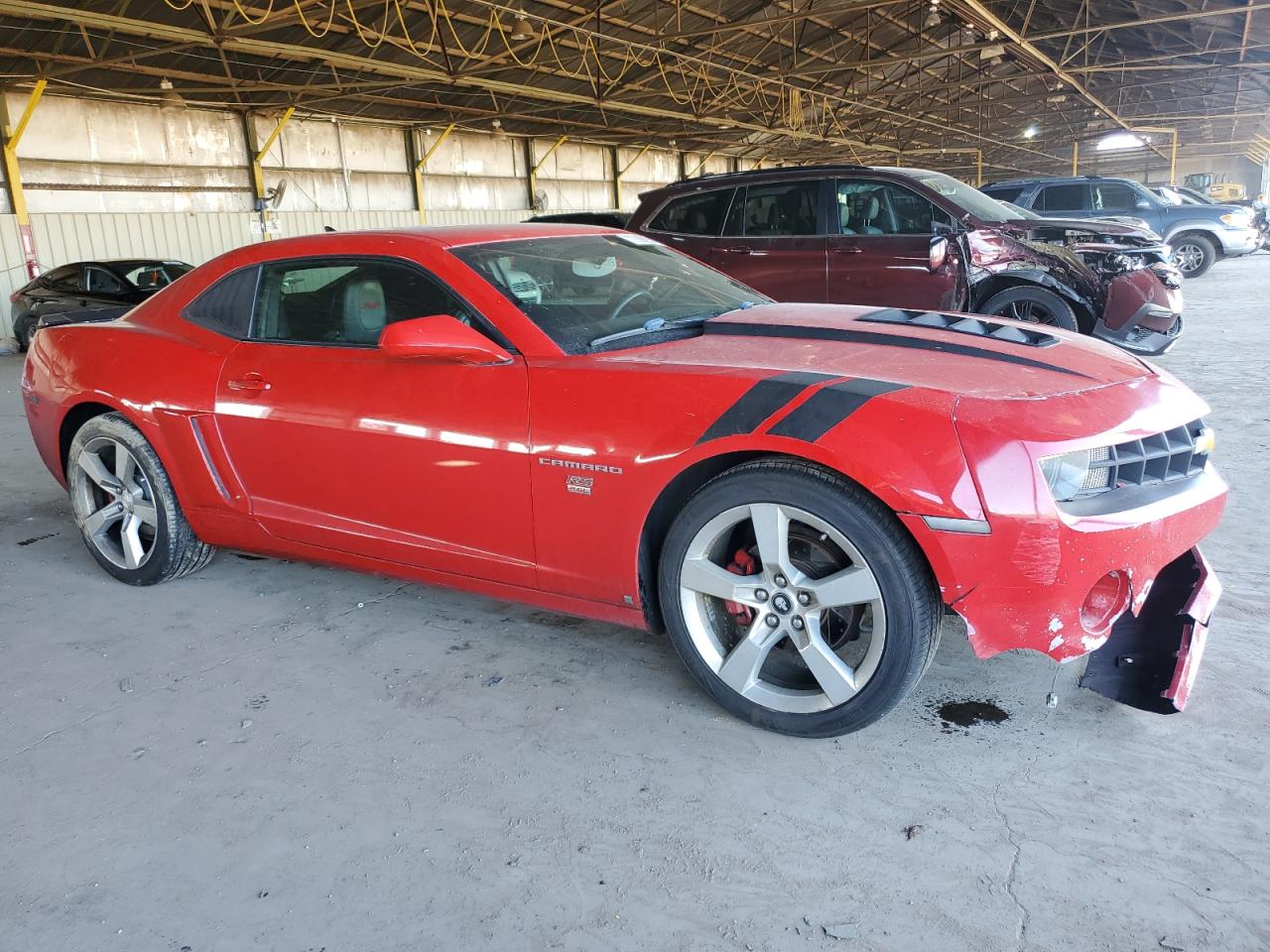 2010 Chevrolet Camaro VIN 2G1FC1EV5A9194004 Copart auction photo, front end damage thumbnail 4