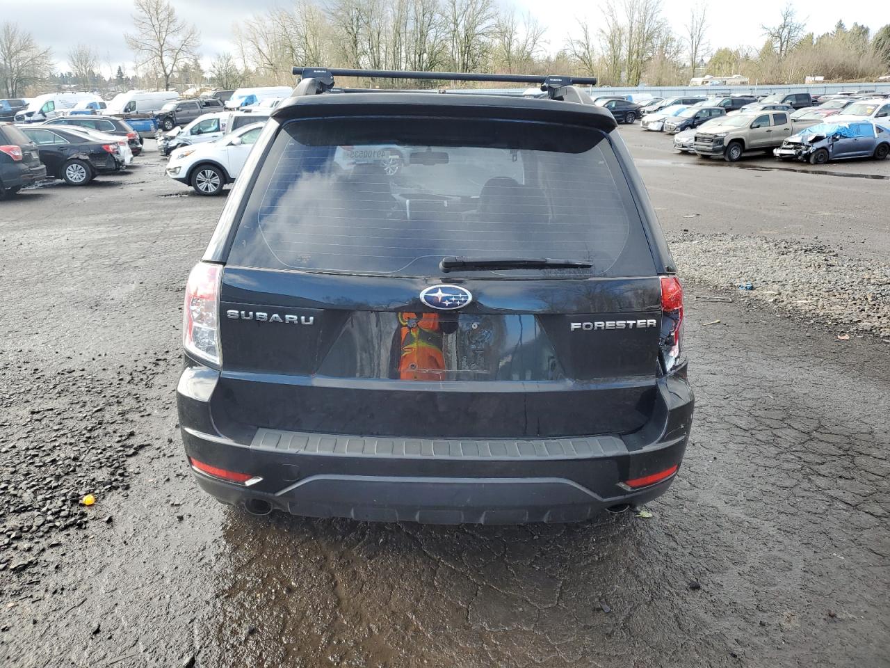 2009 Subaru Forester VIN JF2SH64679H794207 Copart auction photo, front end / side damage thumbnail 6