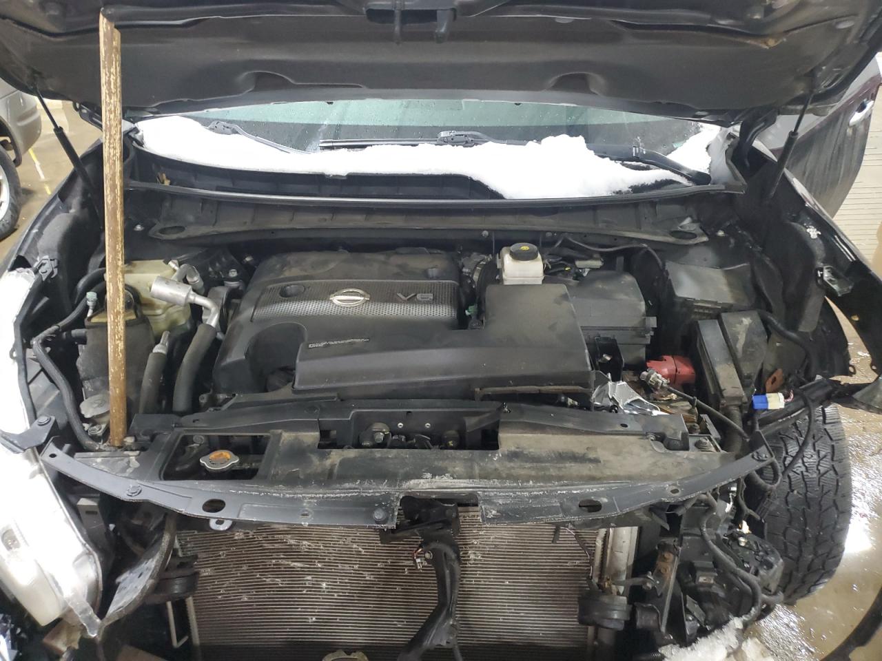 2015 Nissan Murano VIN 5N1AZ2MH4FN231125 Copart auction photo, front end damage thumbnail 12