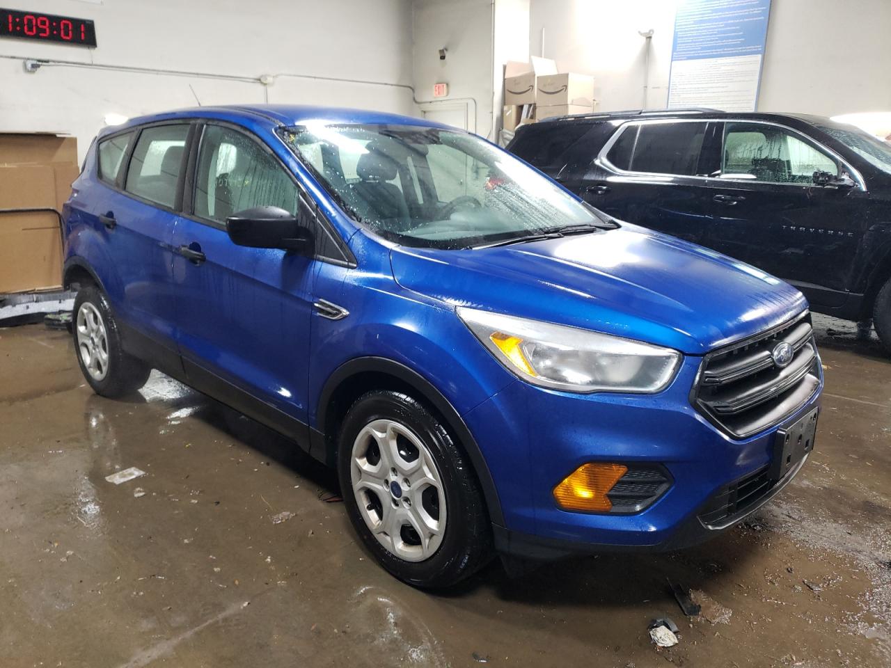 2017 Ford Escape VIN 1FMCU0F71HUA77062 Copart auction photo, rear end damage thumbnail 4