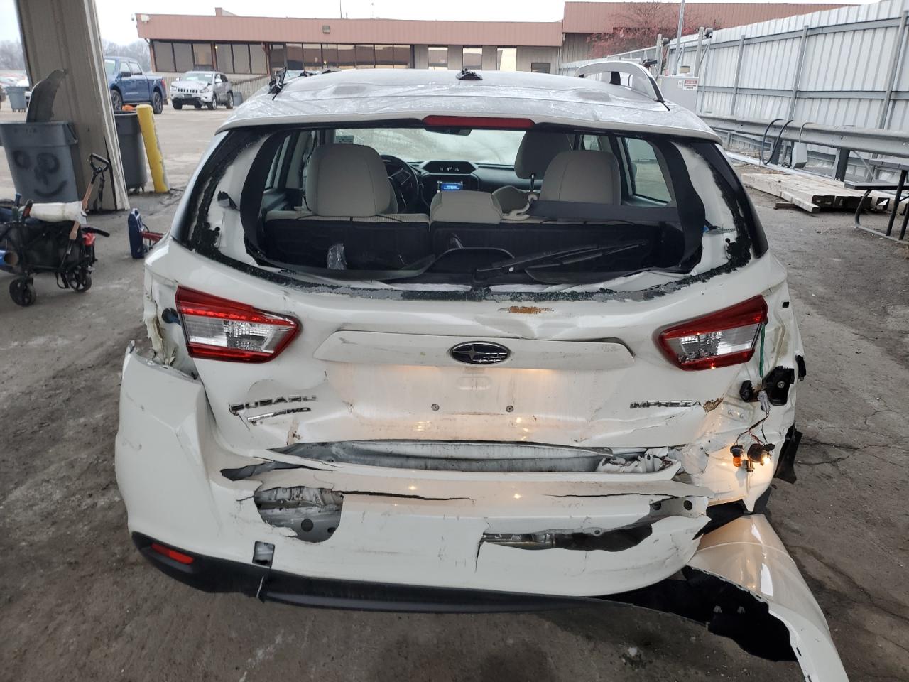 2018 Subaru Impreza VIN 4S3GTAB63J3723757 Copart auction photo, all over damage thumbnail 6