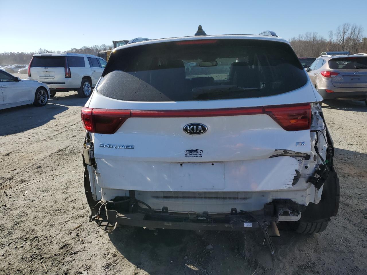 2018 KIA Sportage VIN KNDPN3AC6J7421403 Copart auction photo, rear end damage thumbnail 6