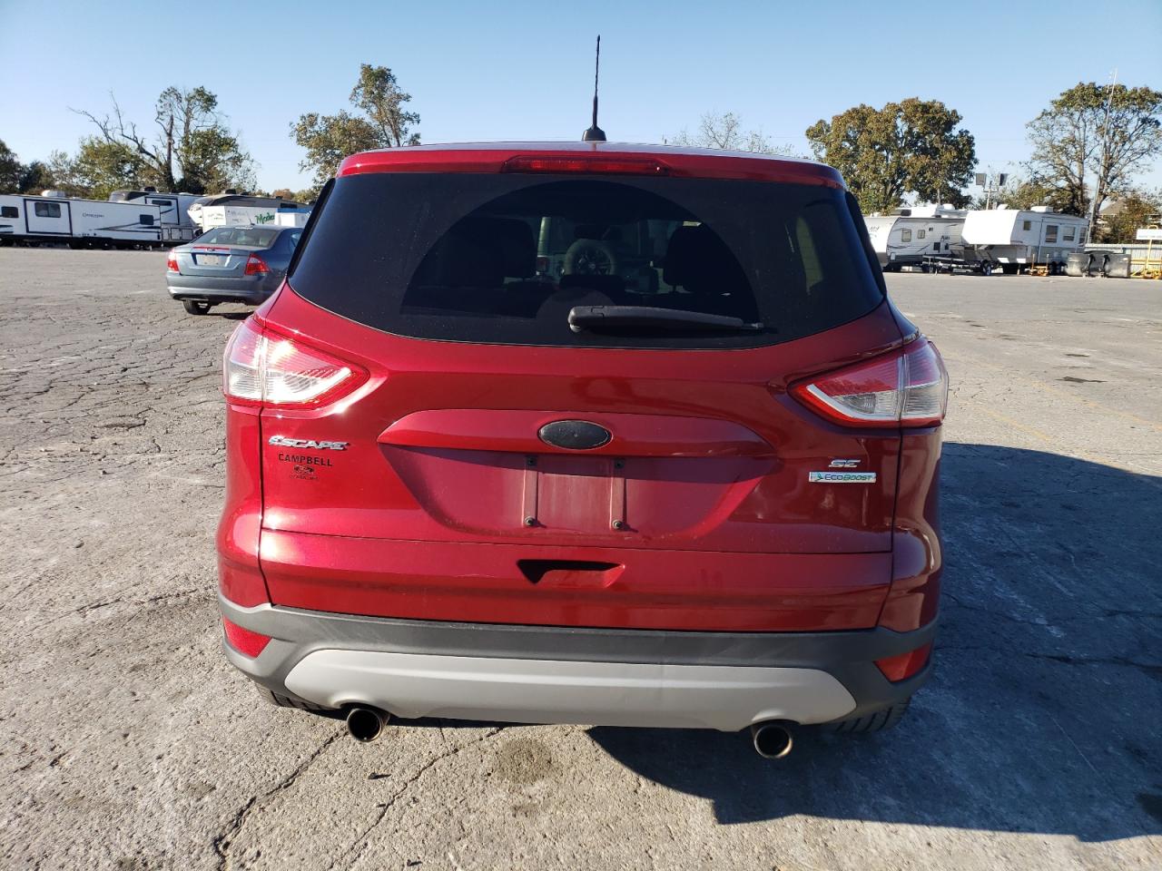 2013 Ford Escape VIN 1FMCU0GX5DUB53486 Copart auction photo, front end / minor dent/scratches damage thumbnail 6