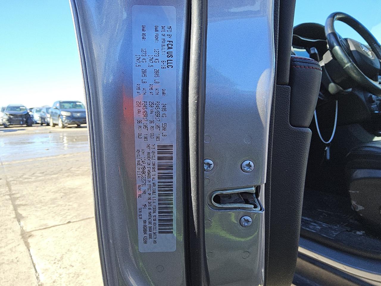 2019 Jeep Cherokee VIN 1C4PJMBN8KD225791 Copart auction photo, mechanical damage thumbnail 12