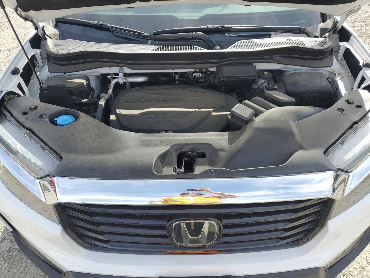 2021 Honda Ridgeline VIN 5FPYK3F7XMB019687 Copart auction photo, rear end / side damage thumbnail 11