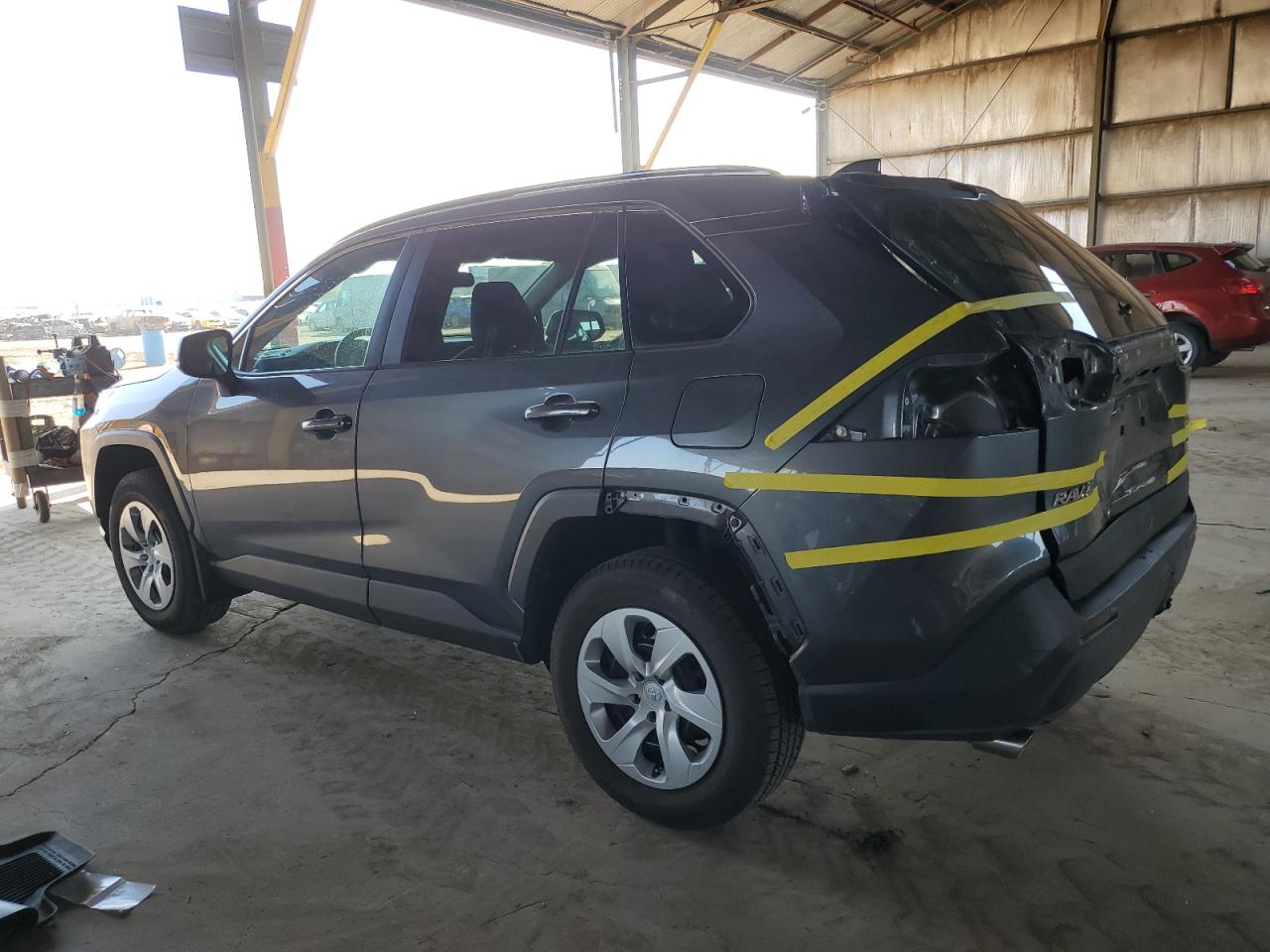 2020 Toyota RAV 4 VIN 2T3F1RFV3LC092530 Copart auction photo, rear end damage thumbnail 2