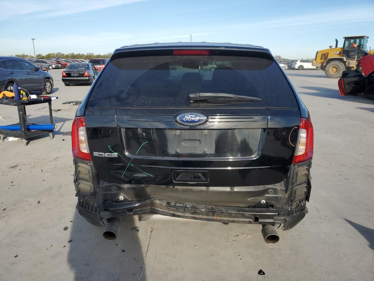 2012 Ford Edge VIN 2FMDK3GC8CBA42752 Copart auction photo, rear end / minor dent/scratches damage thumbnail 6
